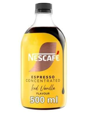 Nescafe Iced Coffee Espresso Concentrated Vanilla Flavour 500ml